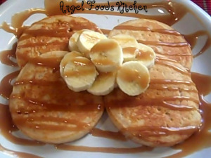 Peanut Butter Banana Pancakes