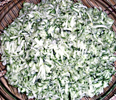 Shredded Zucchini