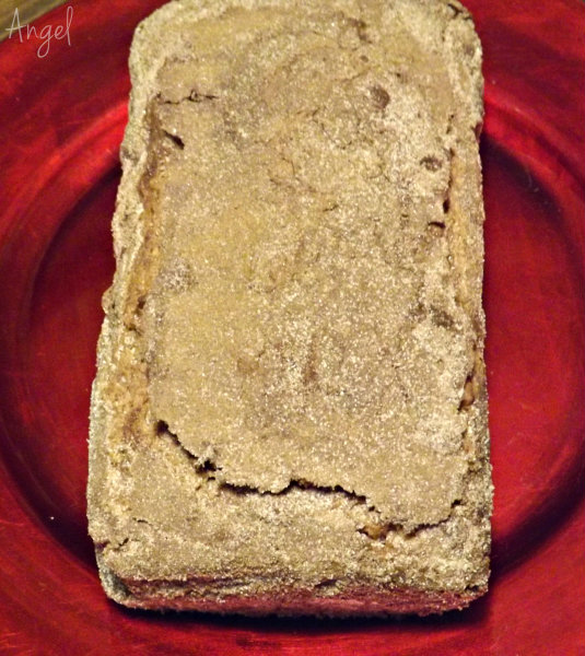 Banana Bread with Cinnamon Sugar Topping