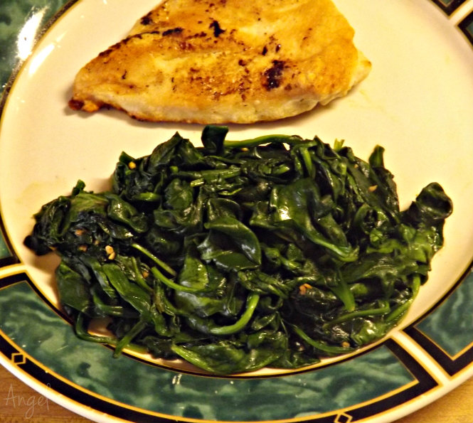Sauteed Spinich
