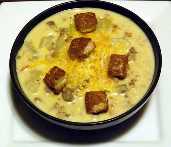 Cheeseburger Soup