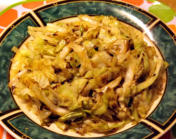 Pan Fried Cabbage