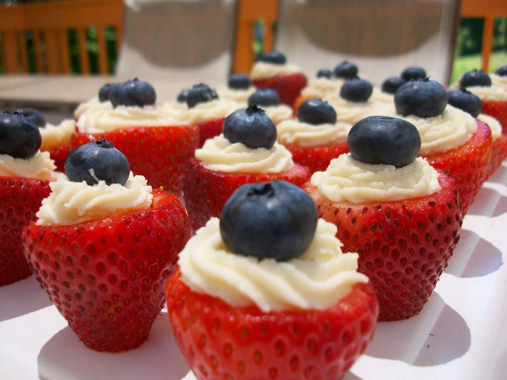 Stuffed Strawberries Stuffed Strawberries