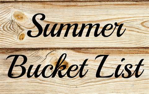 Summer Bucket List