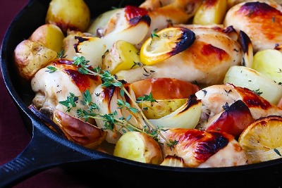 Apple Cider Baked Chicken