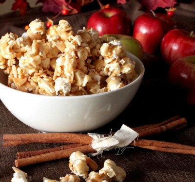 Caramel Apple Pie Popcorn