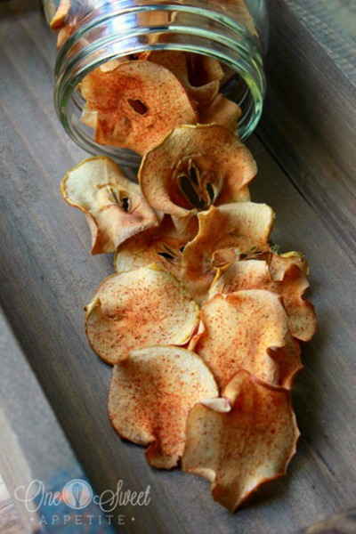 Cinnamon Sugar Apple Chips