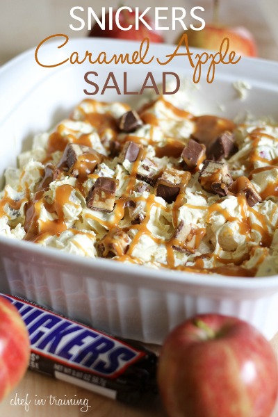 Snickers Caramel Apple Salad