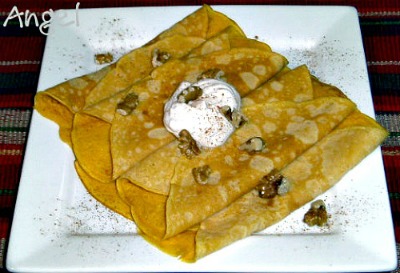 Sweet Potato Crepes