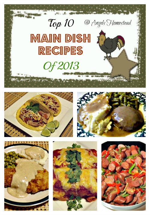 Top 10 Main Dish Recipes of 2013