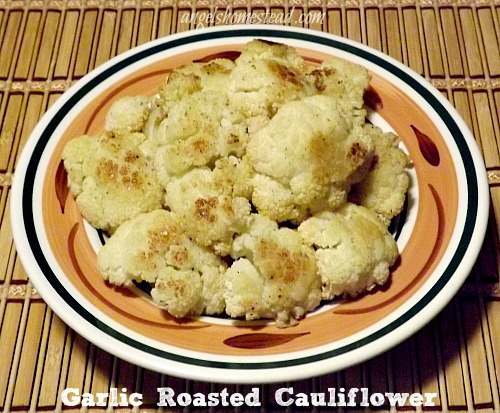 Garlic Roasted Cauliflower