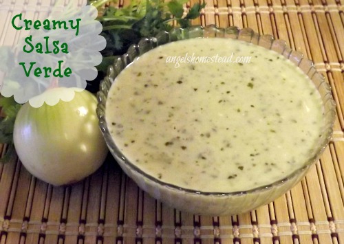 Creamy Salsa Verde