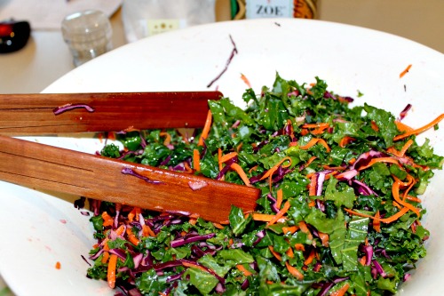 Colorful Kale Salad