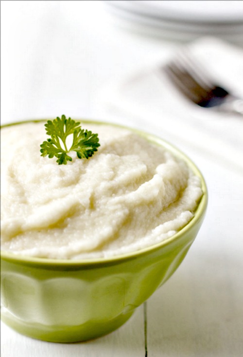 Roasted Garlic Mashed Turnips